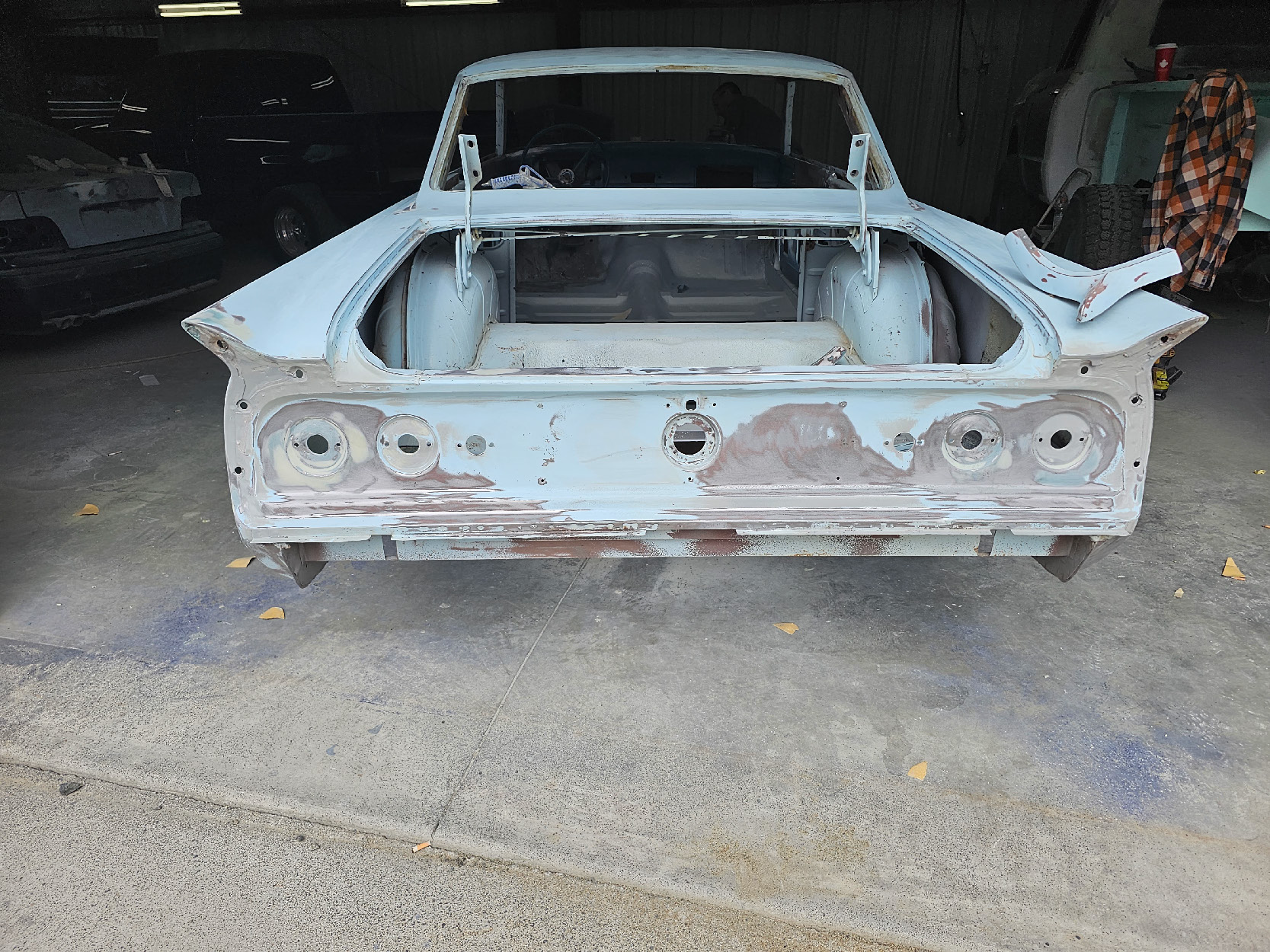 Classic car restoration