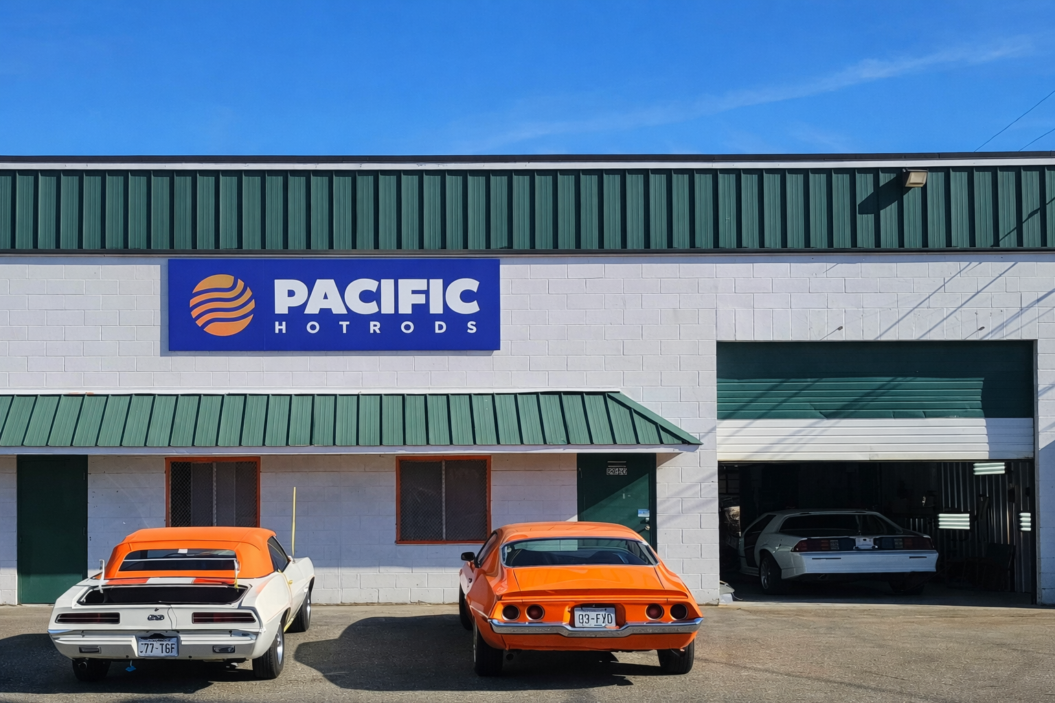Pacific Hot Rod restoration facility
